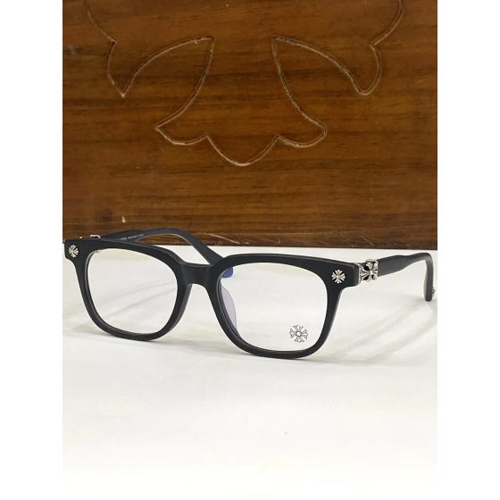 Gothic Cross Flower Glasses Frame Vintage Punk Optica Eyewear Gift for Him/Her